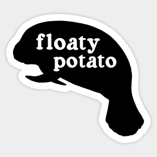 Floaty Potato Sticker